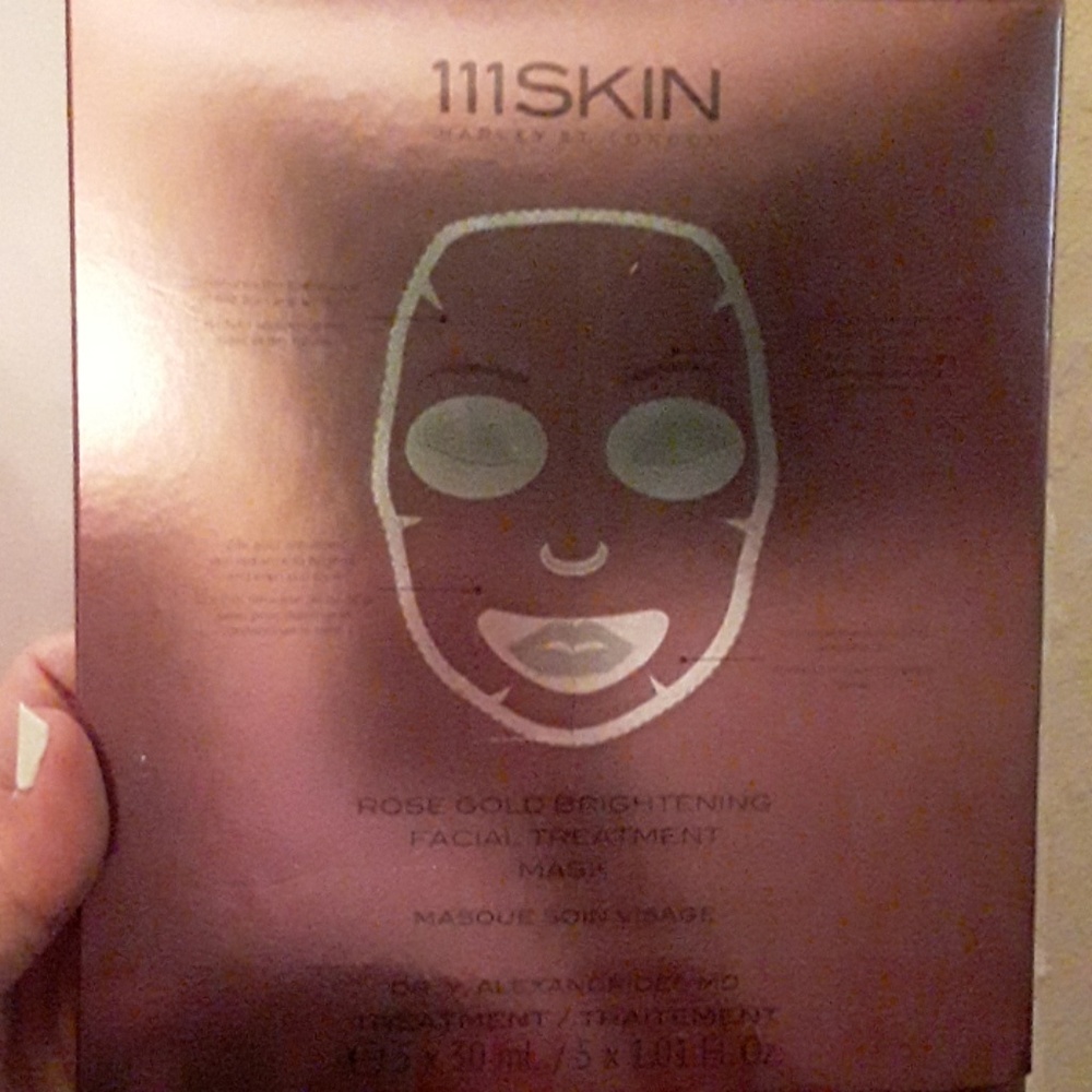 111SKIN Rose gold brightening facial treatment